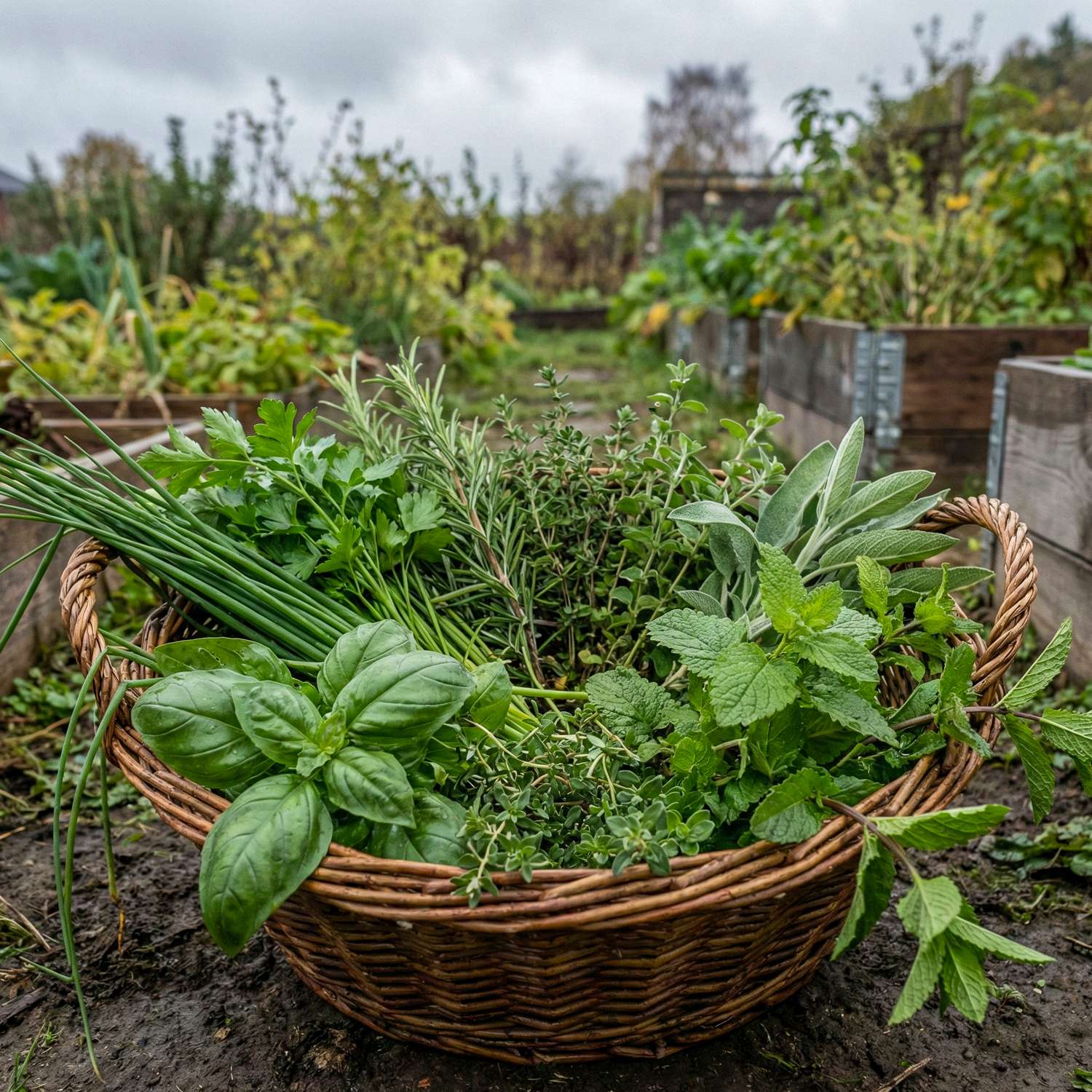 Les herbes aromatiques du potager (10 sachets)